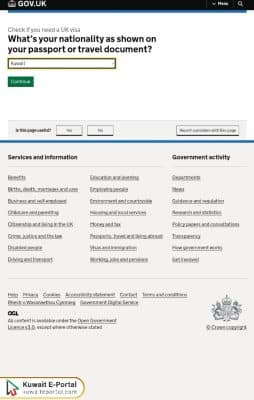 How to Apply UK visa from Kuwait