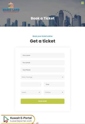 How to Pay Kuwait Magic Park Tickets